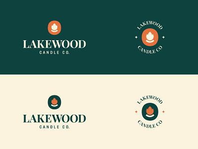 Lakewood candle Co logo proposals.