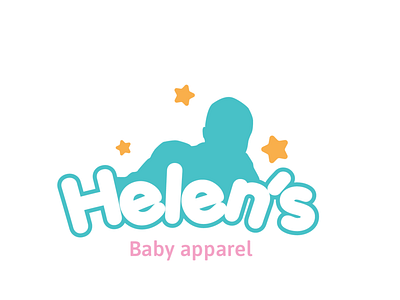 Helen's baby apparel baby baby clothes brand fashion logo