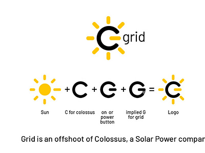 Grid logo concept