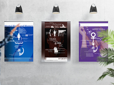 Inforgraphics and posters branding design logo typography