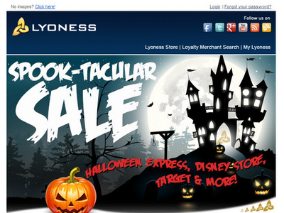 Email campaign for lyoness