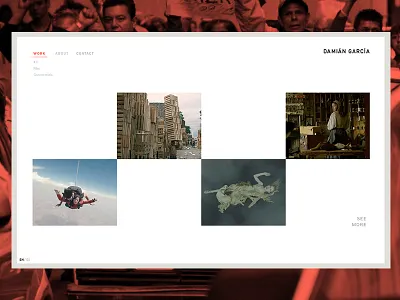 Damian García cinematographer damiangarcia film ui ux web design