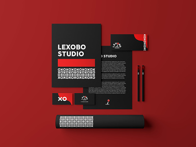 Lexobo studio - Branding brandid branding design designer designers developers logo logodesign logodesigner mockups visualid