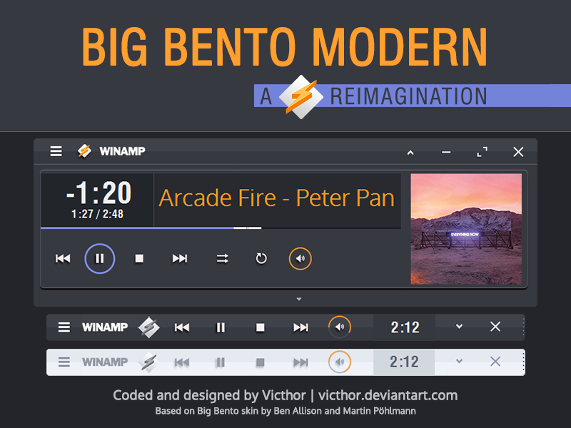 winamp big bento skin