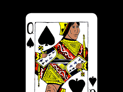 Aretha Franklin, The Queen of Soul aretha franklin card illustration playing card queen queen of soul rip