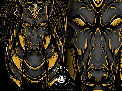 ANUBIS animal anubis branding branding design character character design death design egypt egyptian god icon identity illustration mythology vector vectorart