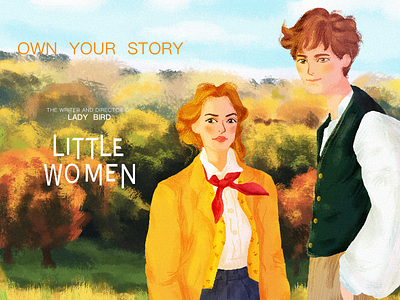 Little Women 2019 illustration