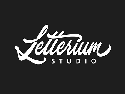 Letterium Studio apparel apparel logo boutique branding clothing clothing logo design font handlettering handwritten lettering lettering logo logo logotype music signature tshirt watermark