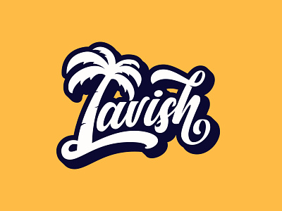 Lavish - Logo for Clothing Brand from London apparel logo branding clothing clothing brand clothing logo handlettering lettering lettering logo logo logo design logotype watermark