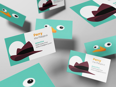 Superhero Business Card