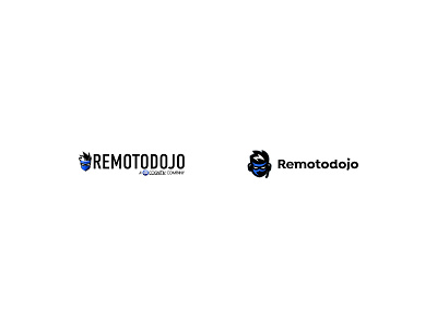 Remotodojo-Rebranding branding clean clean design cool illustration logo logo design ninja