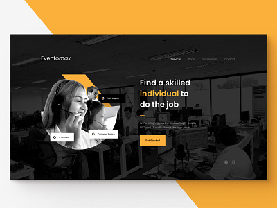 Eventomax - Landing Page