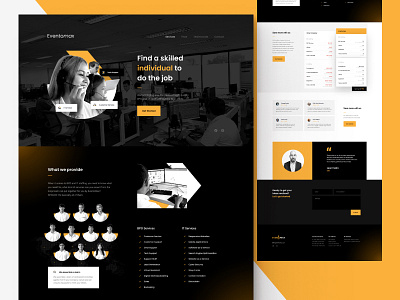 Eventomax - Landing page (full)