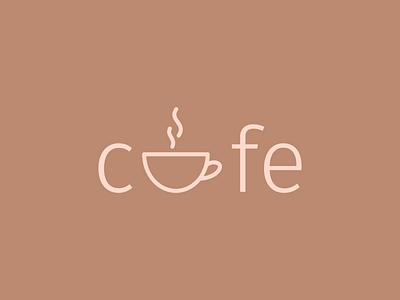 Cafe Logo Concept branding design cafe logo logo design minimal