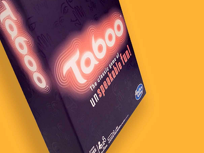 Taboo CPG & mark branding cpg design games packaging packagingdesign