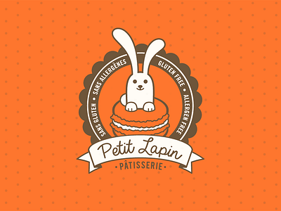 Pâtisserie (Orange Version) lapin macaron macaroon pastryshop pâtisserie rabbit