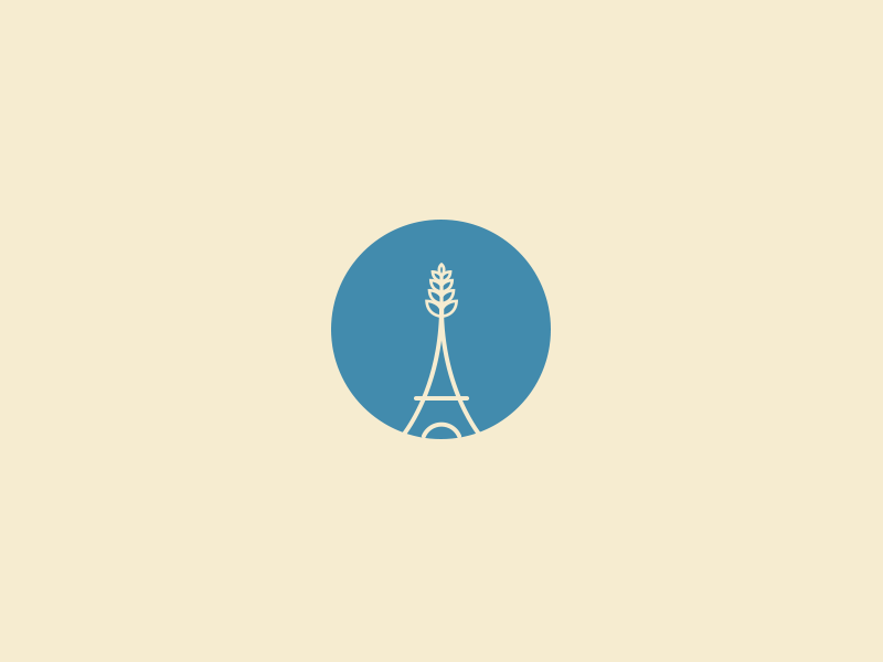 MOSCOW BAKERY logo paris moscow corn russia french bakery branding identity