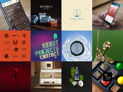 New Portfolio art direction graphic design logos montreal photography portfolio projects web design