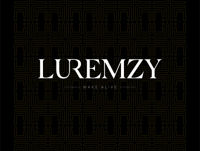 Luremzy Logo art brand identity branding design illustration logo