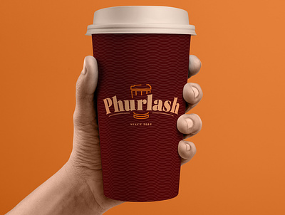 Phurlash art artlogo brand identity branding design icon logo typography