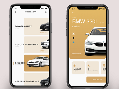 rent a car app concept app app design application branding car rent car rental design illustration ui ux