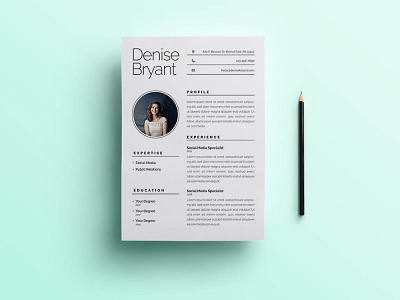 Free Minimalist Resume Template curriculum vitae cv design cv template freebie freebies resume resume template