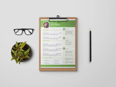 Free Four Pages CV/Resume Template curriculum vitae cv design cv template design four pages resume free cv free four pages resume freebie freebies photoshop psd resume resume template