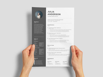 Free Chartered Financial Analyst Resume Template