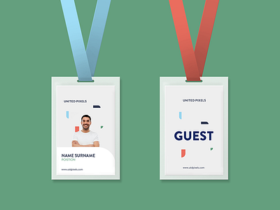 Free ID Card Mockup