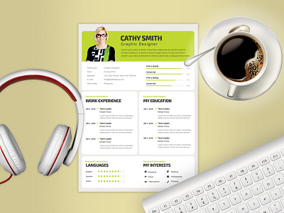 Graphic Designer Resume (freebies)