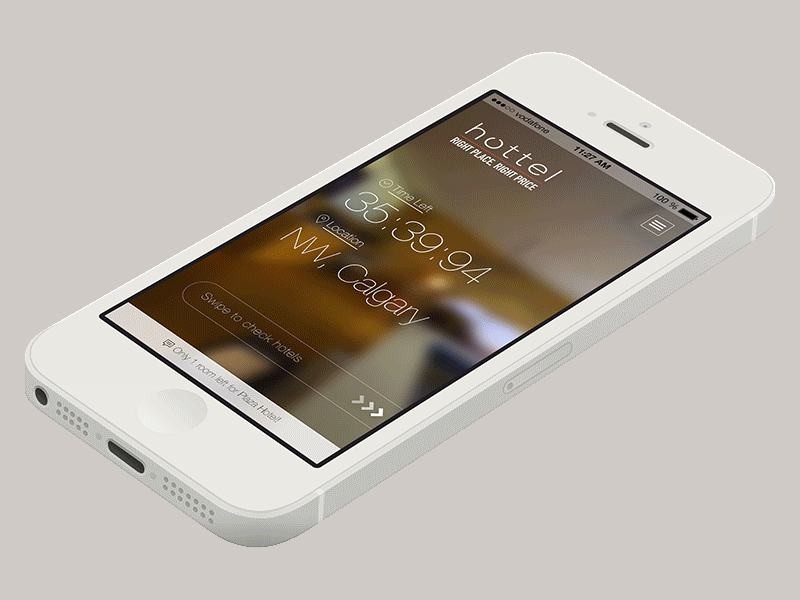hottel - hotel reservation app flat gif hotel iphone mobile transparent