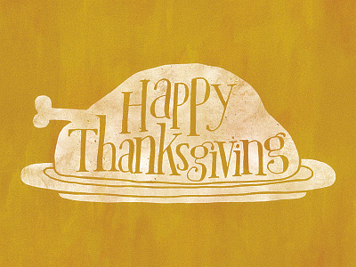 Happy Thanksgiving! autumn fall texture thanksgiving turkey yellow