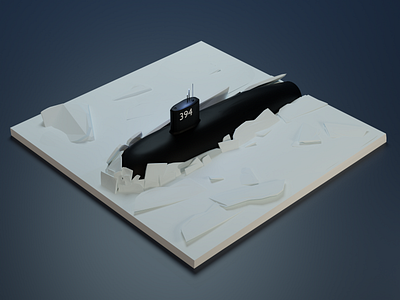 Arctic submarine