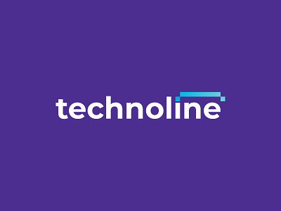 Techno Line Logo Design design digital line line logo logo logotype minimalist modern tech technical techno technology technology logo
