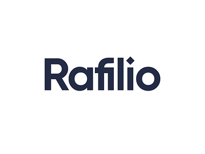 Rafilio Logo design branding concept design logo logodesign logotype minimalist rafilio typography vector