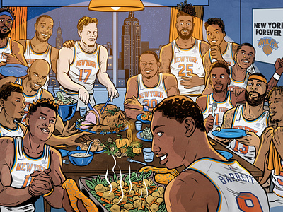 Thanksgiving at the Knicks