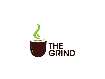 The Grind logo design brand