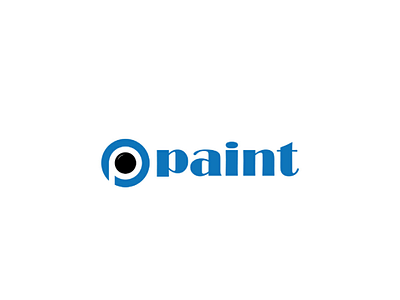 Paint logo design brand identity