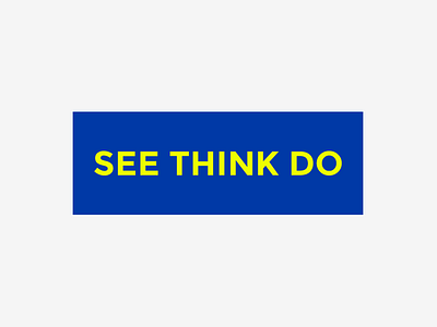 See Think Do