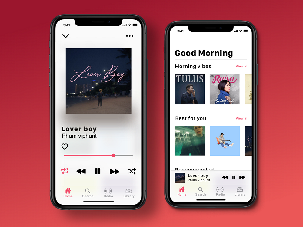 Apple Music by firmnardians on Dribbble