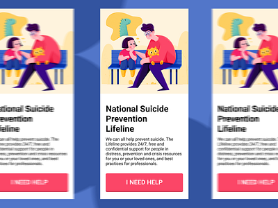 HOTLINE SUICIDE - LIFE LINE - I NEED HELP app i need help i need help icon indonesia mobile app ui ux