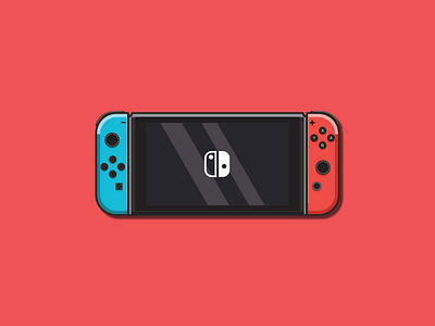 Nintendo Switch switch gaming illustration