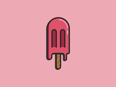 Ice Lolly ice cream illustration