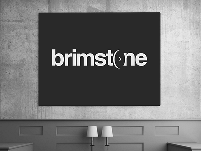 Brimstone Hotel and Spa hotel spa logo branding type