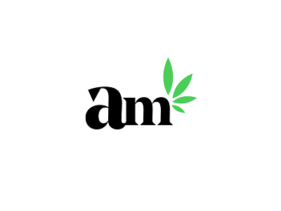 Modern A+M Healthcare Logo Concept brand branding branding design concept healthcare logo logo concept marijuana logo medical medical care medical logo moden serif vector