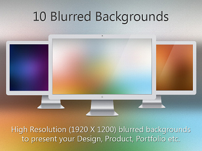 10 Blurred Backgrounds...!!! backgrounds design wallpaper wallpaper design