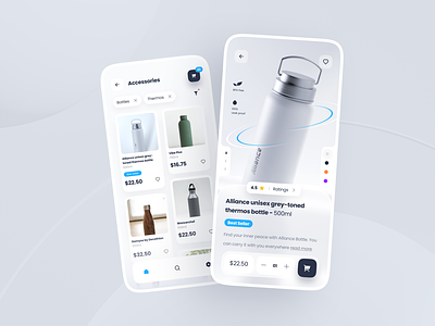 E-commerce app - UI Design