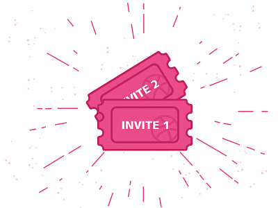 2 Dribbble Invites