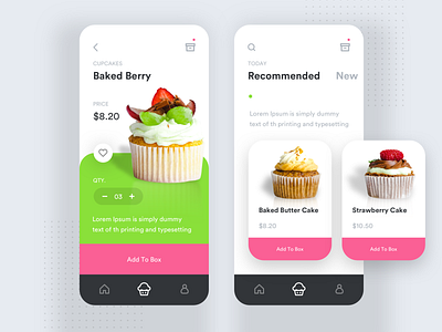 Cupcake App Concept