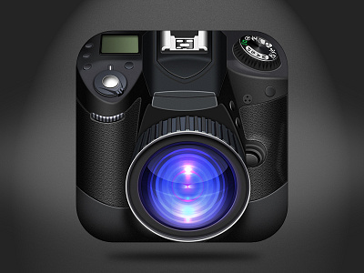 Camera Icon - final Output app icon design camera icon design illustration